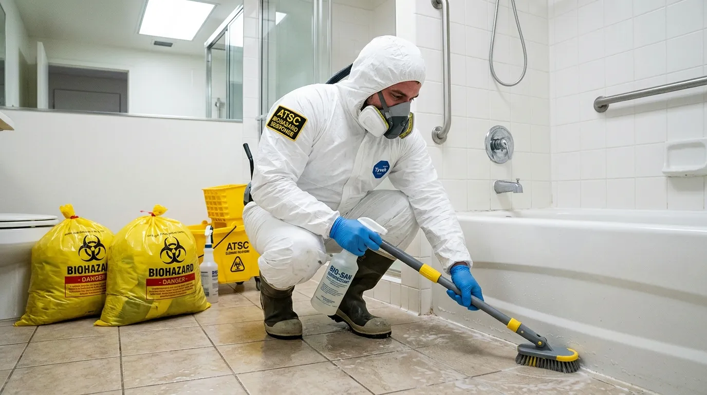 Decontamination equipment deployed for Blood Cleanup in North Highlands